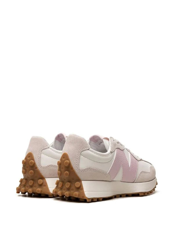 New Balance Women's 327 Pink and Cream